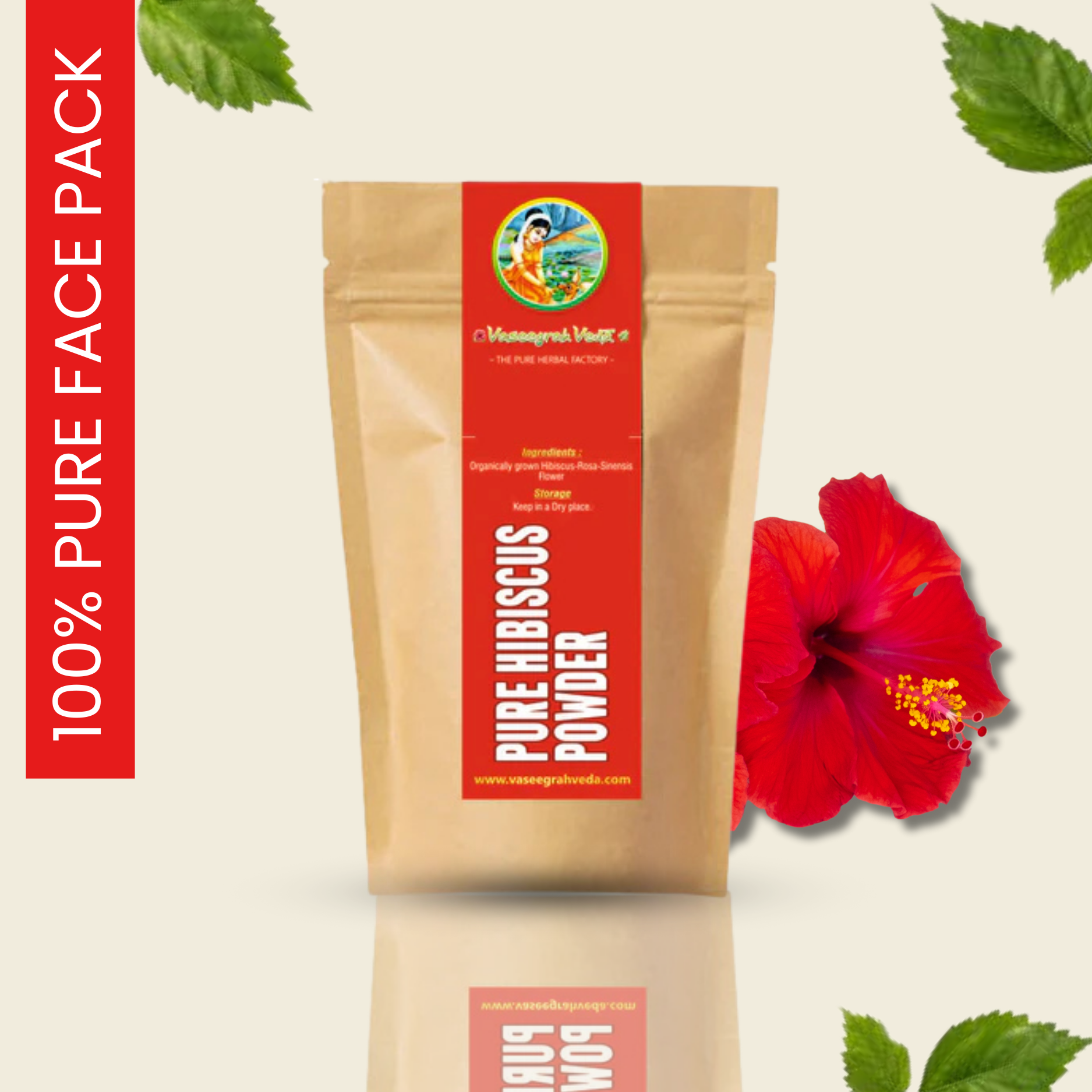Pure Hibiscus Pack - 50g
